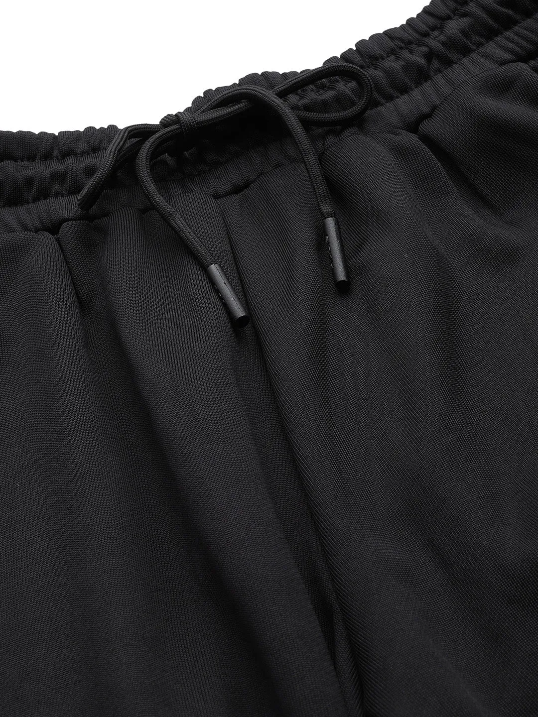 Alcis Men Black Solid Tracksuit with Side Detail