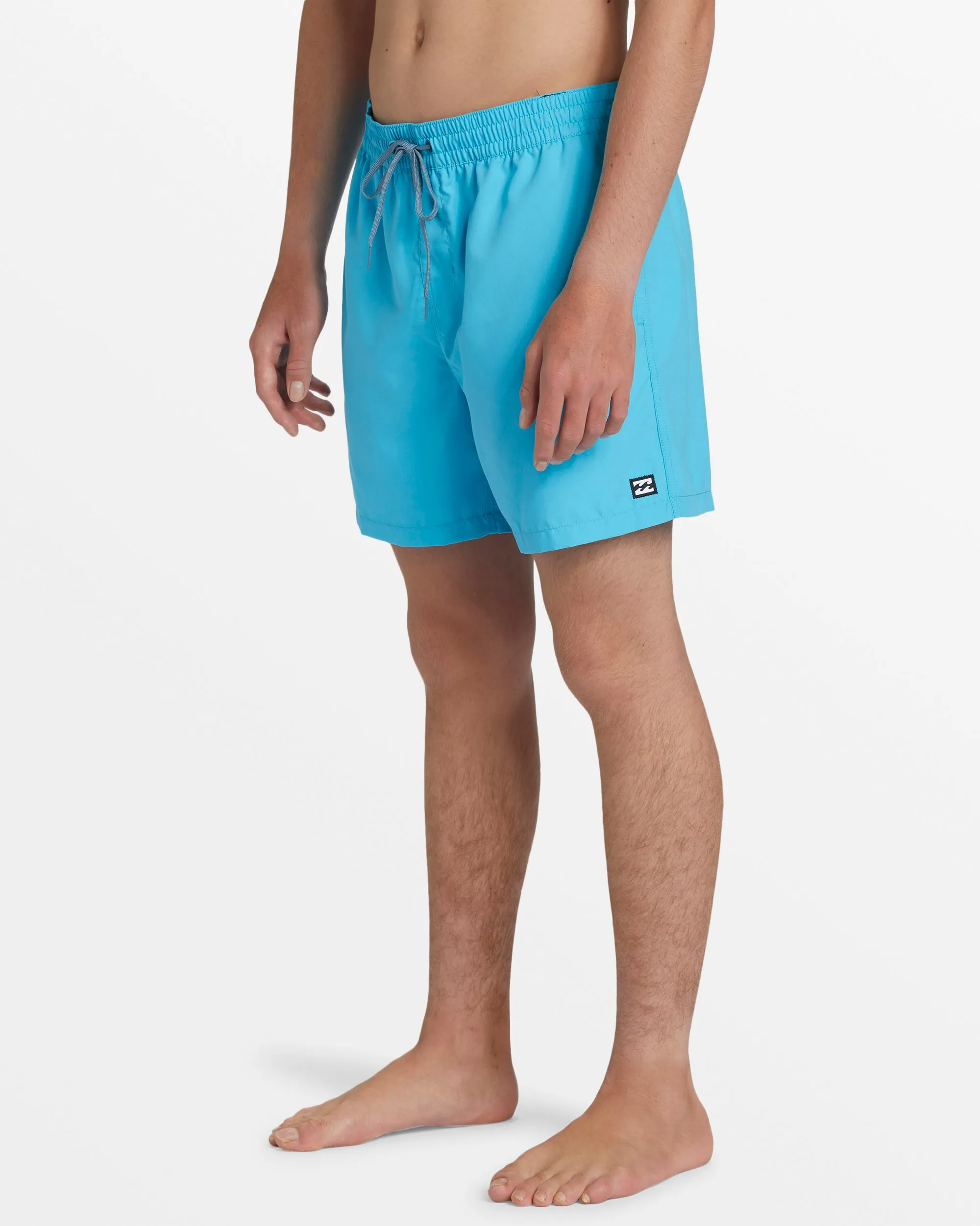 All Day Layback 16 Swim Trunks - Cyan