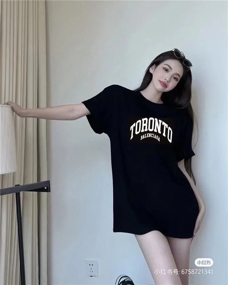 Balenciaga Toronto T-shirt with Front Logo