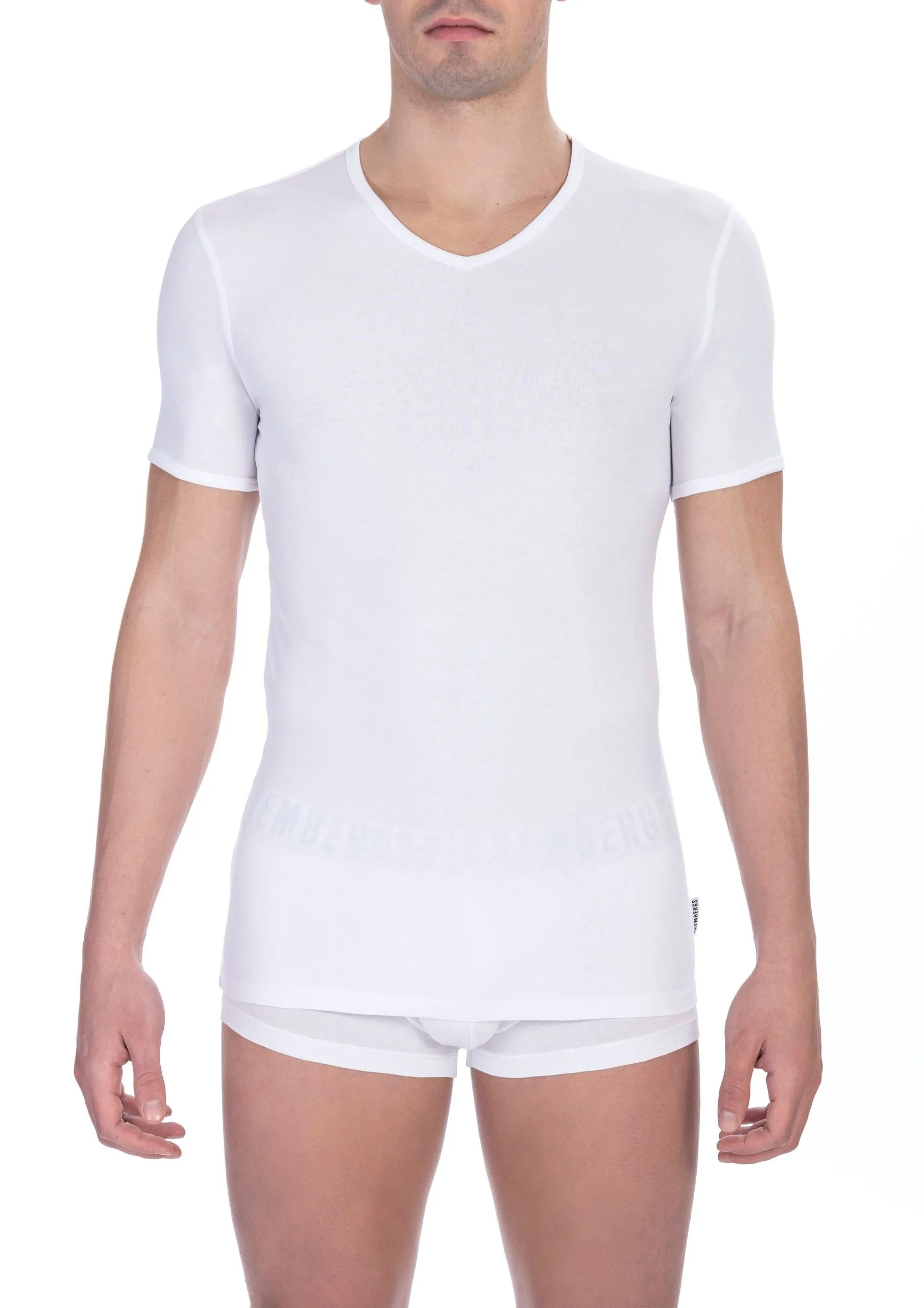 Bikkembergs White Cotton Men Men's T-Shirt