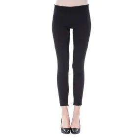 BYBLOS Black Polyester Women Women's Pants