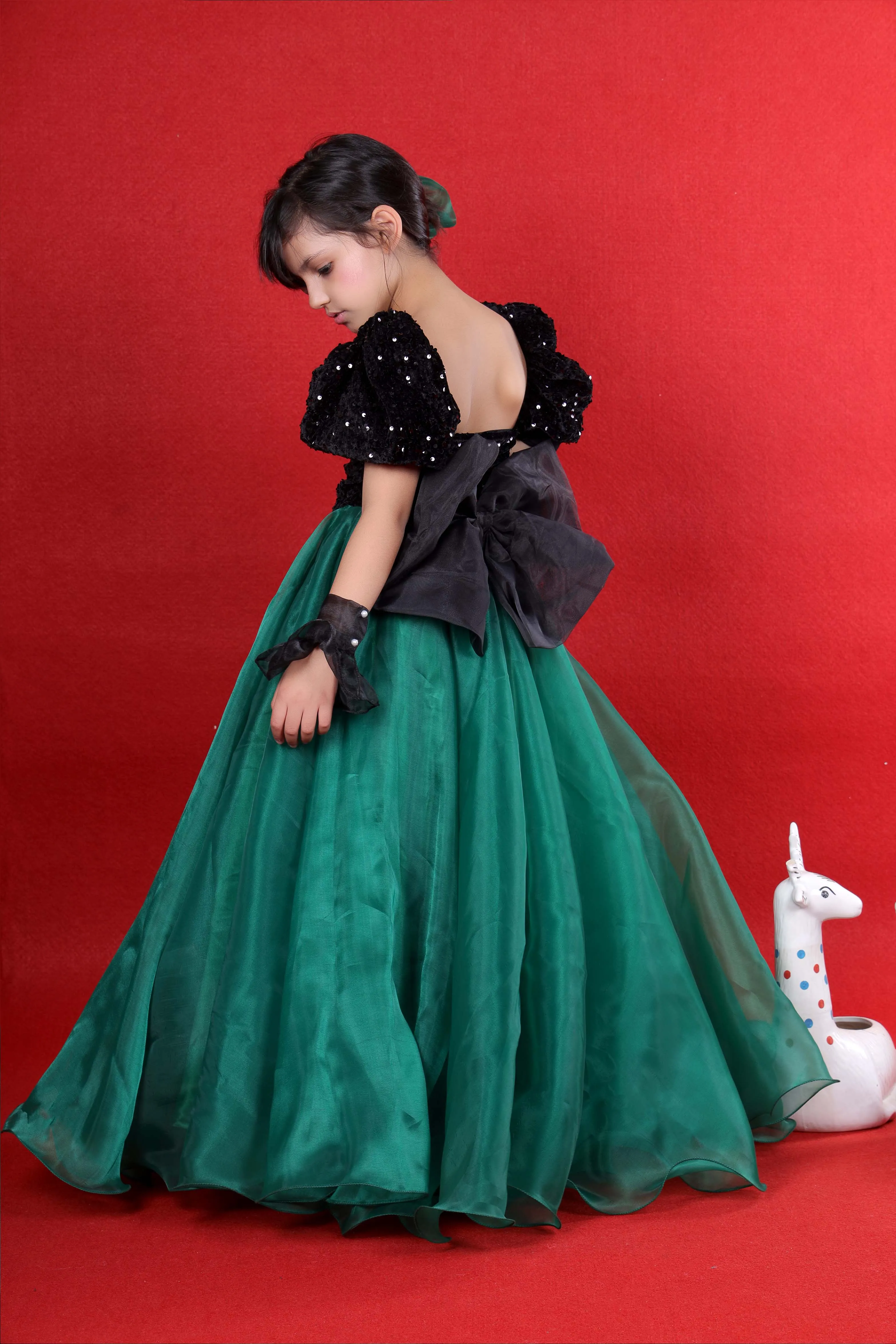 Carol Queen Organza Gown