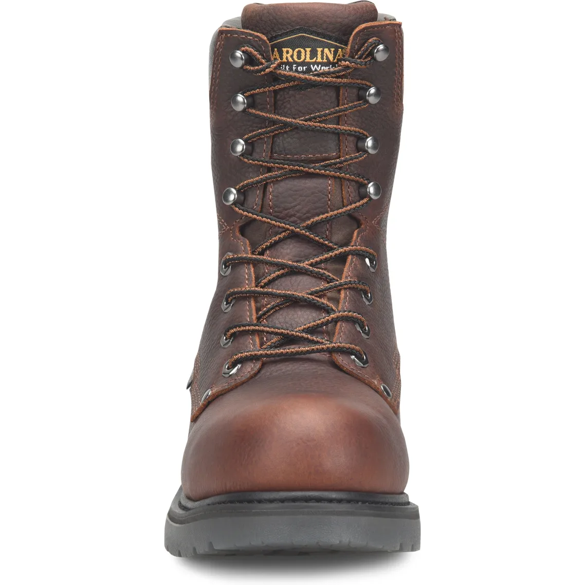 Carolina Men's Dice 8 Comp Toe WP Slip Resistant Work Boot -Brown- CA6512