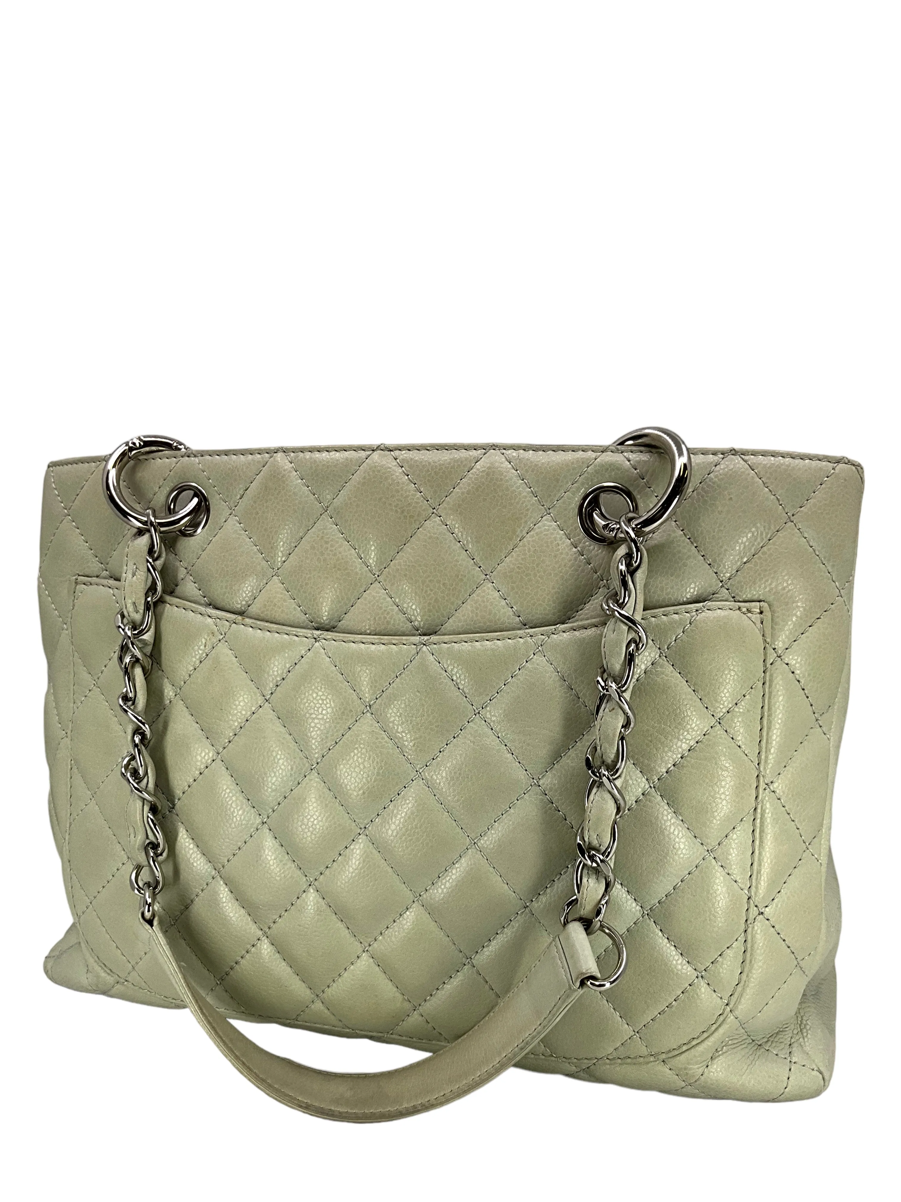 Chanel Caviar Quilted Grand Shopping Tote GST Bag