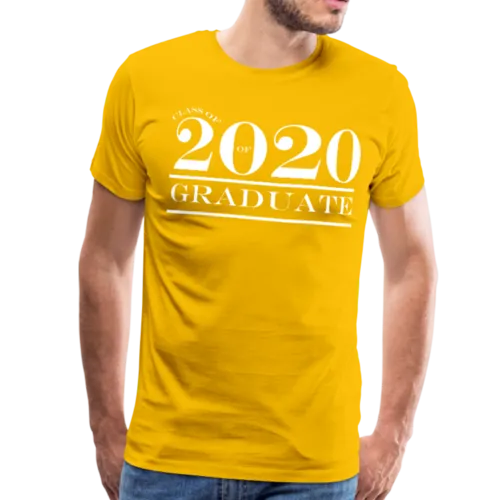 Class of 2020 Graduate Mens Premium T-Shirt