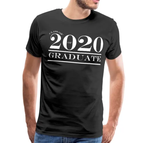 Class of 2020 Graduate Mens Premium T-Shirt