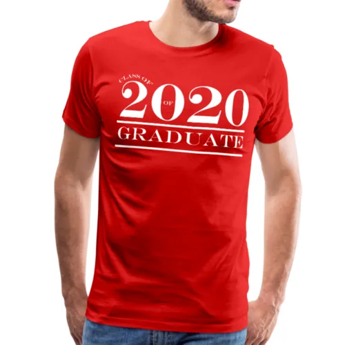 Class of 2020 Graduate Mens Premium T-Shirt