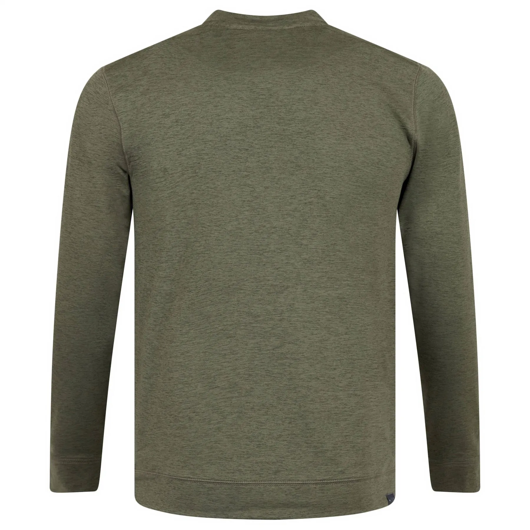 Cloudspun Heather Crewneck Dark Sage - SS23