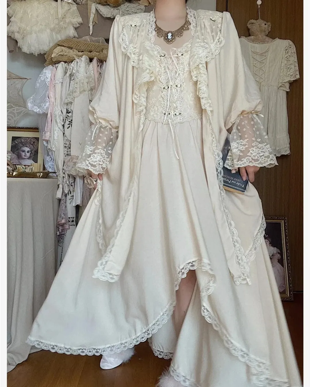 Courtly Robe and Sleepwear Set