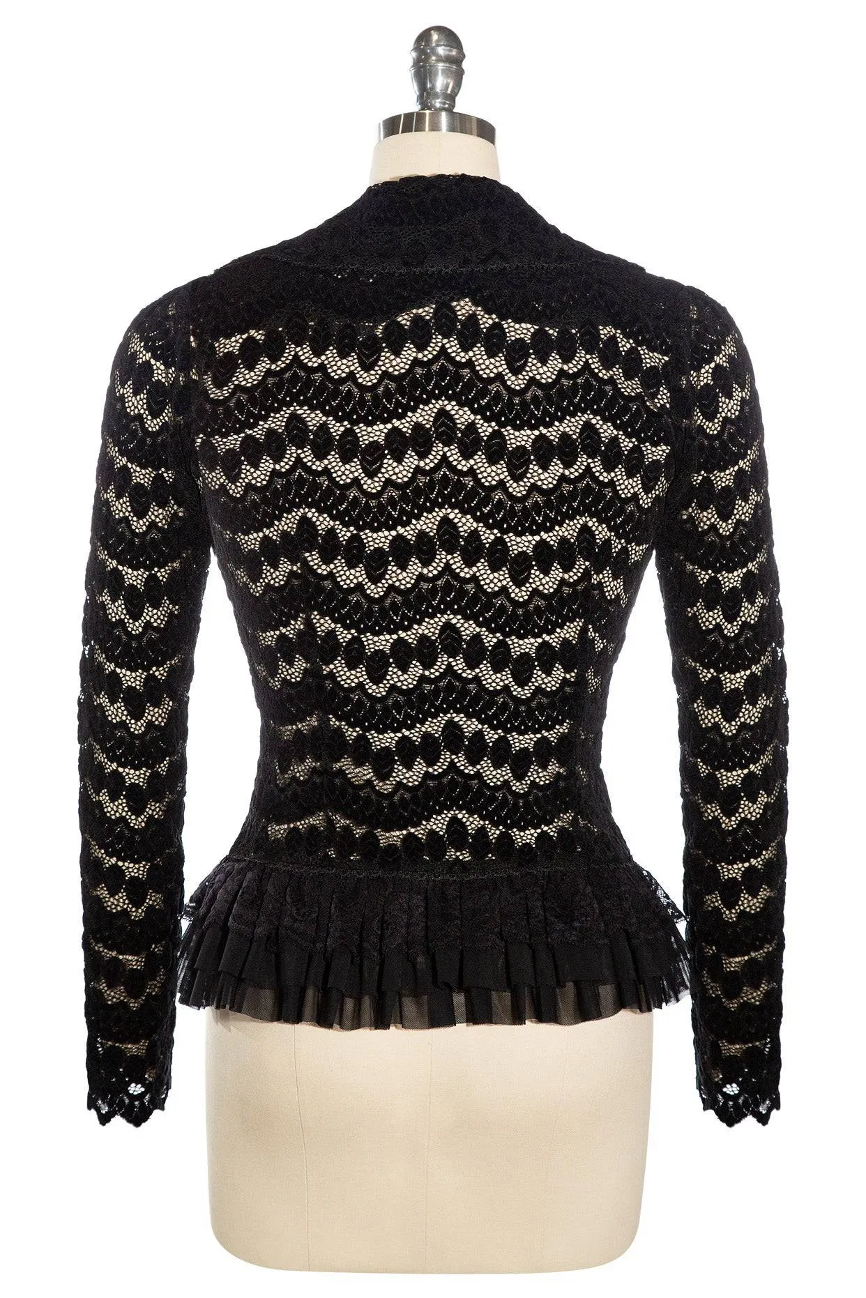 D'Amour Femme Fatale Cardigan (Black)