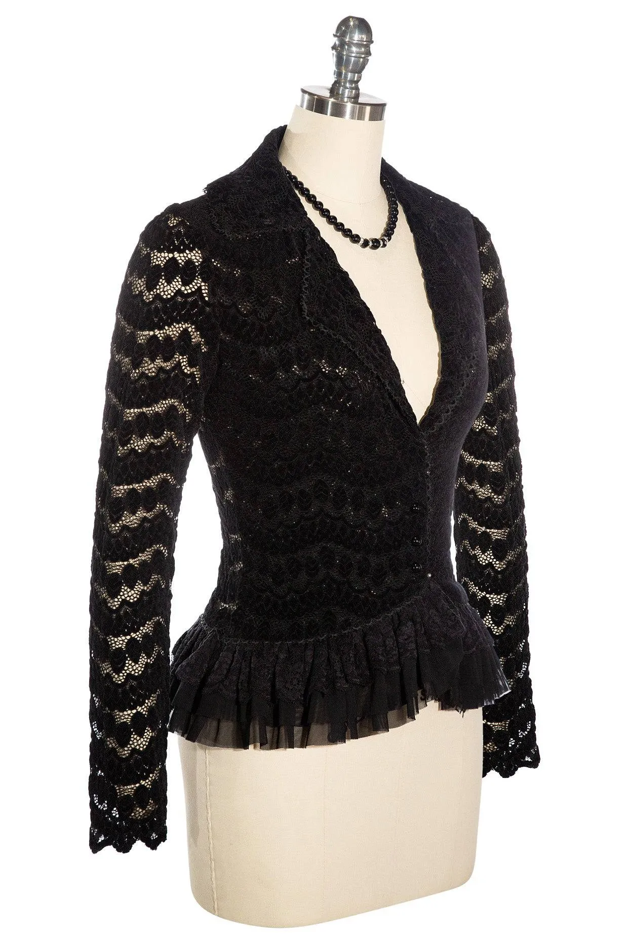 D'Amour Femme Fatale Cardigan (Black)