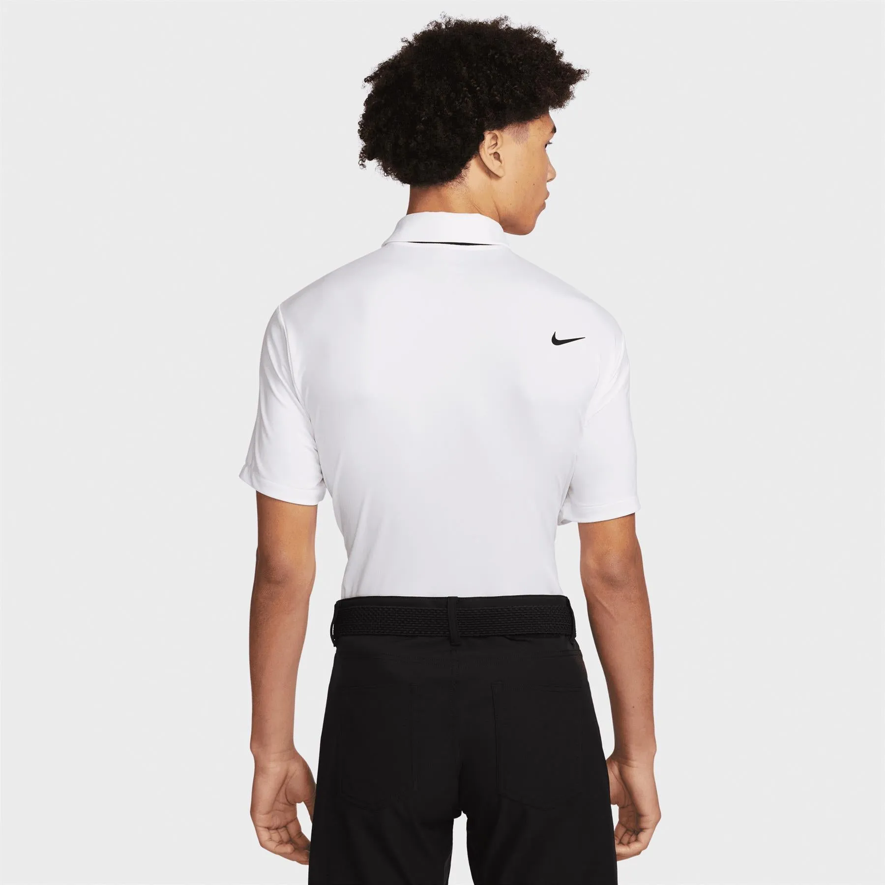 Dri-Fit Tour Solid Polo White/Black - 2024