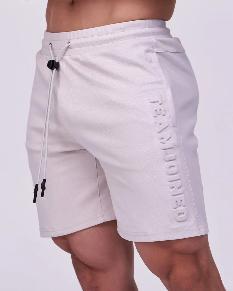 Embossed Logo Shorts