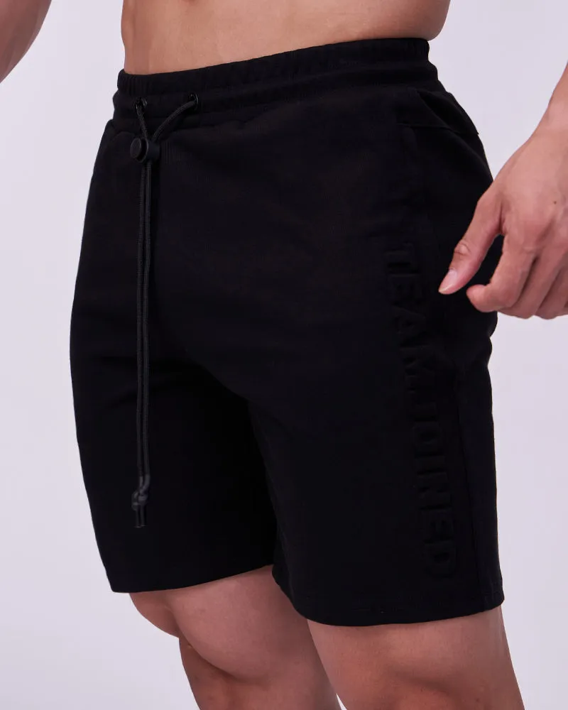 Embossed Logo Shorts