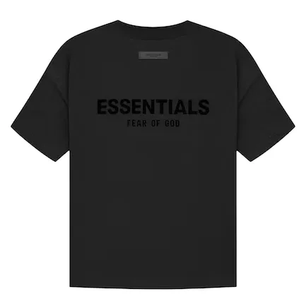 FEAR OF GOD ESSENTIALS T-SHIRT BLACK (SS22)