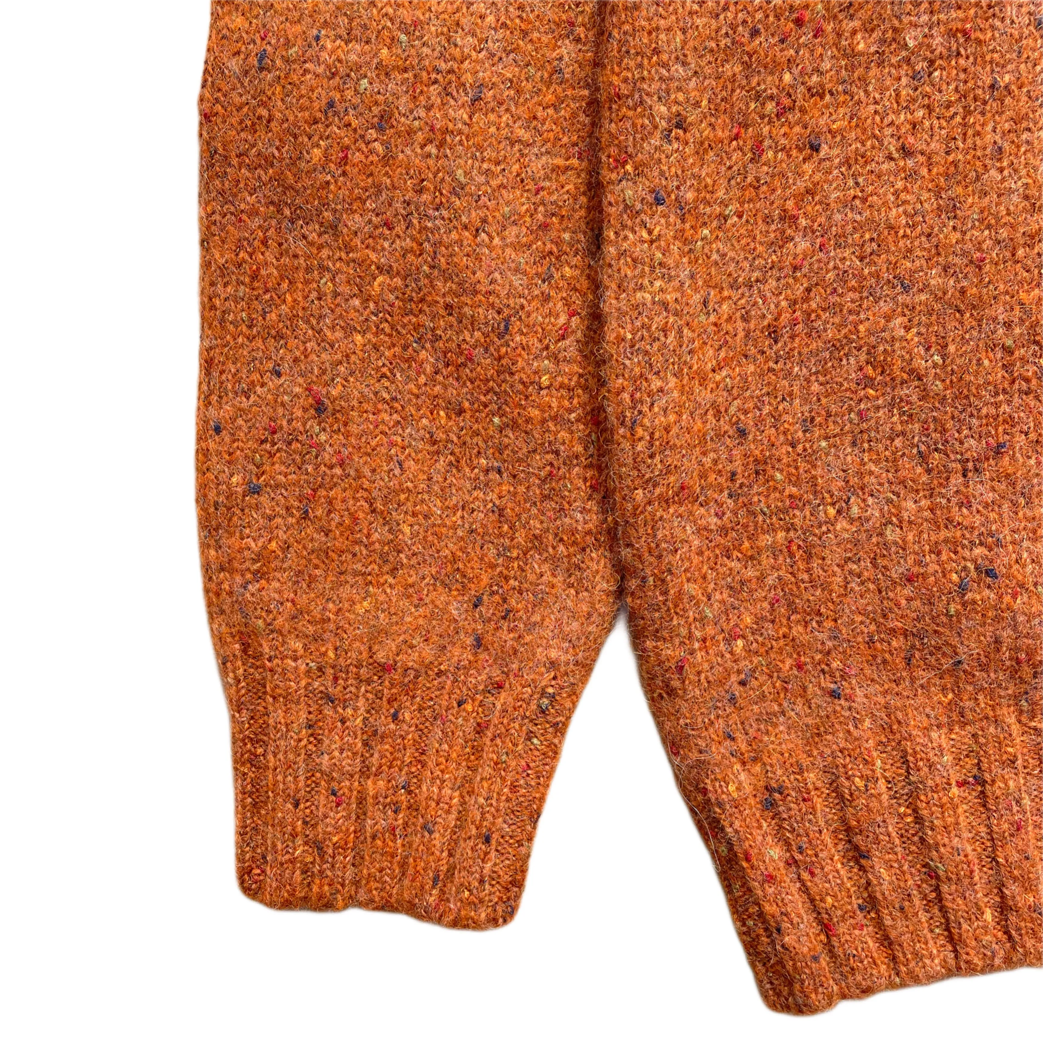 FRESH Bruce Crew Neck Wool Sweater Rust