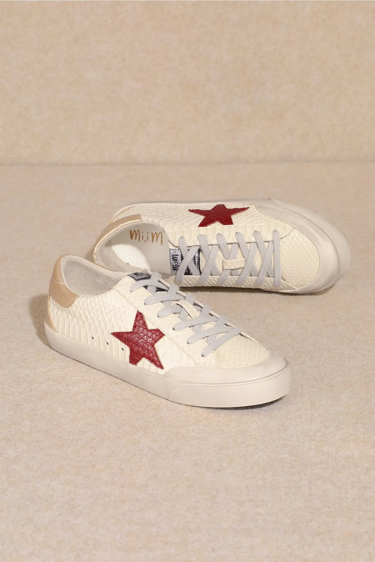 Mi.iM | Seeing Stars Vegan Leather Sneakers