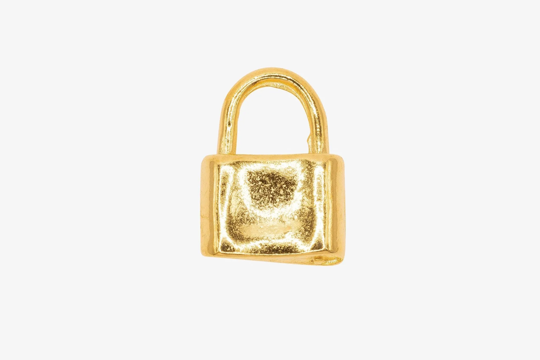 Padlock Charm Wholesale 14K Gold, Solid 14K Gold, 324G