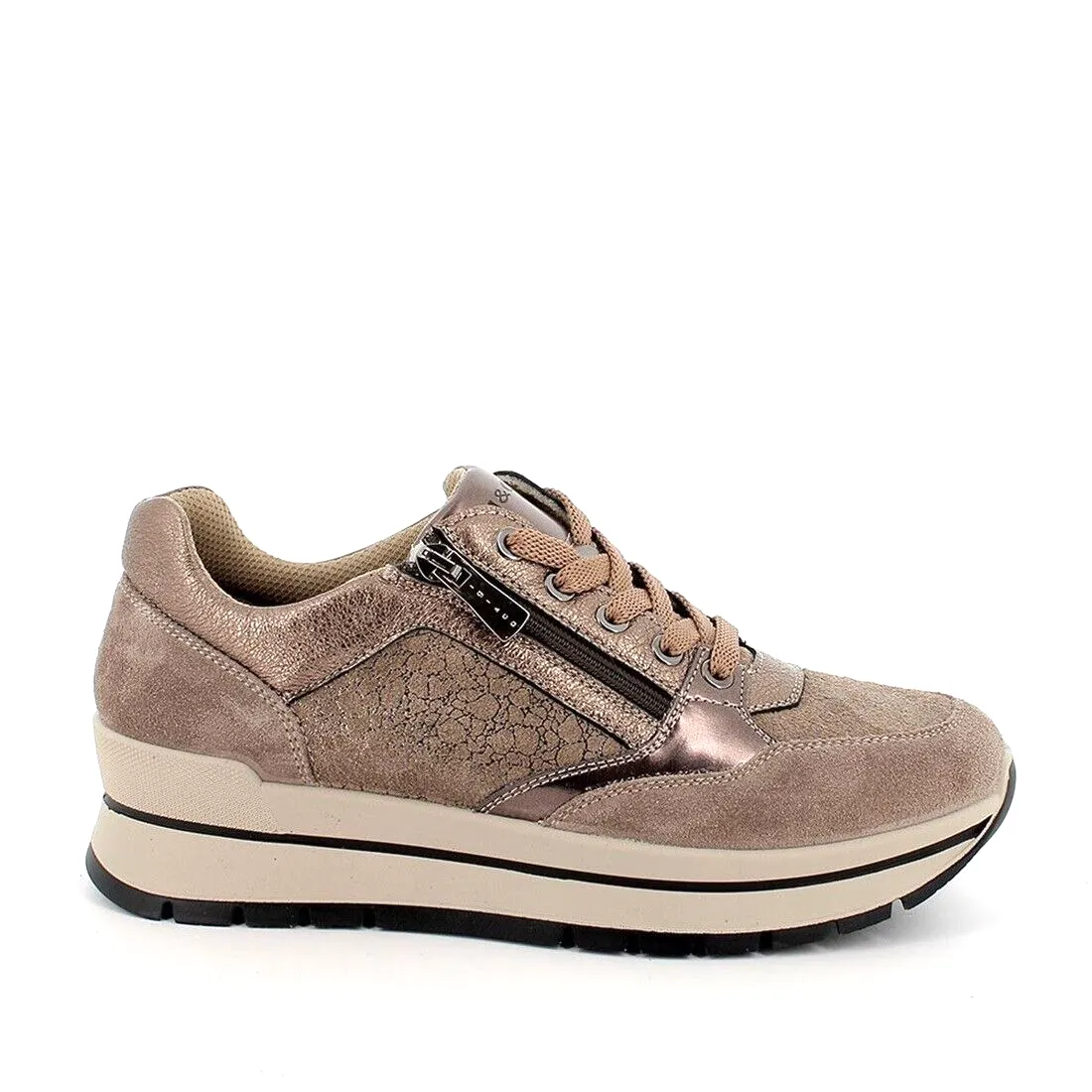 Scarpe da Donna - IGI&CO Art. 4673144 sneakers fango scamosciato casual