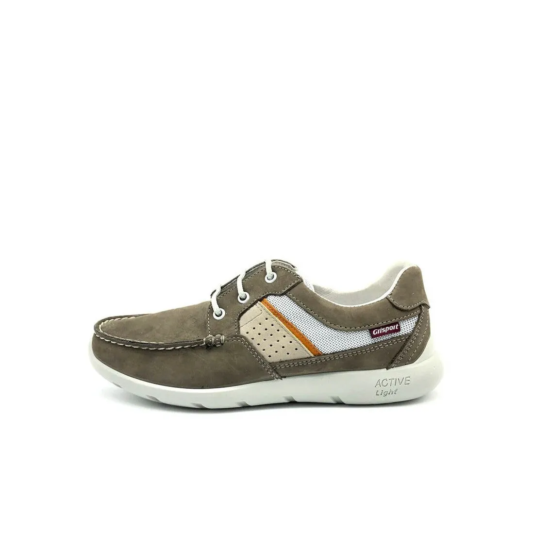 Scarpe Uomo GRISPORT - art. 43900N9 - mocassino casual nabuk beige Visone