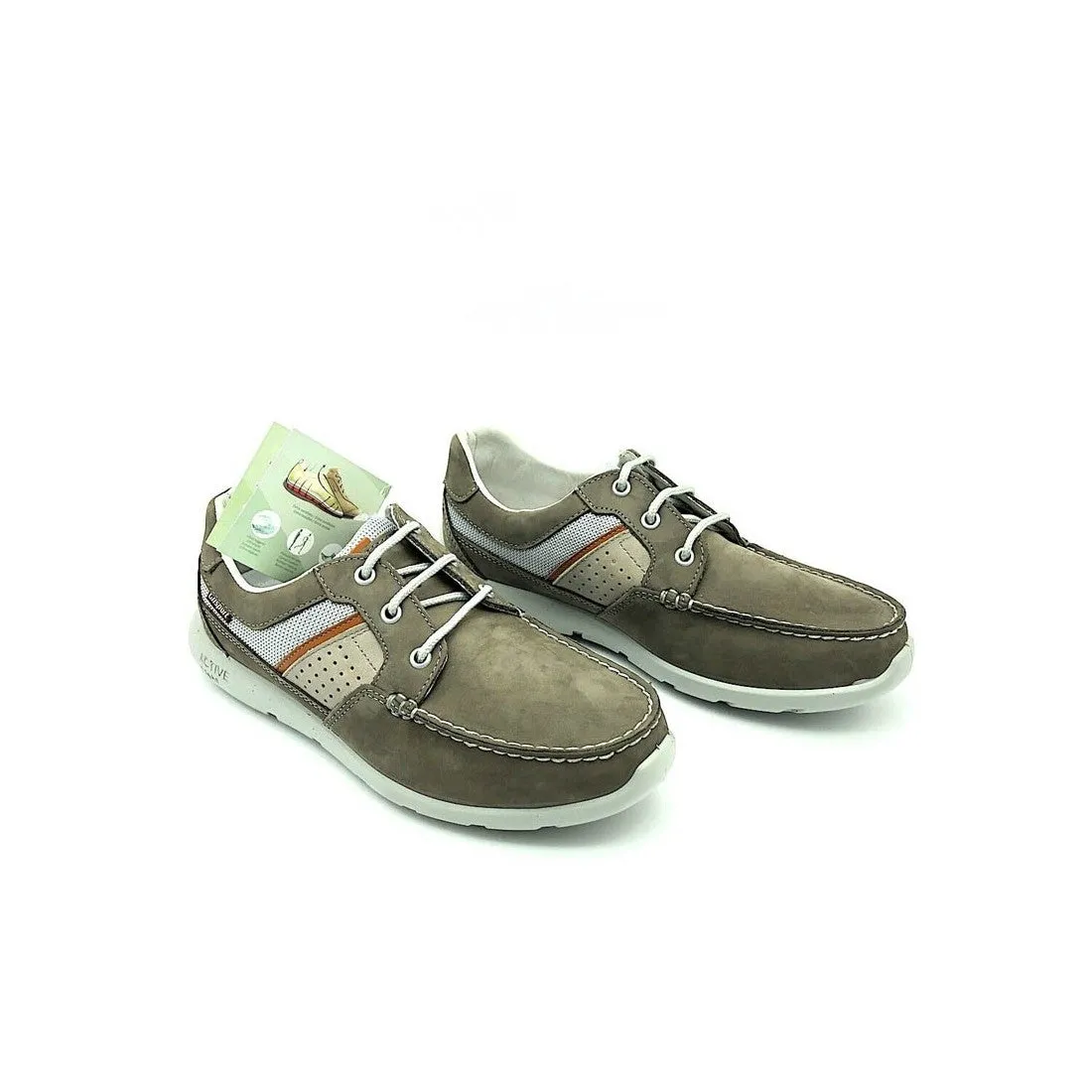 Scarpe Uomo GRISPORT - art. 43900N9 - mocassino casual nabuk beige Visone