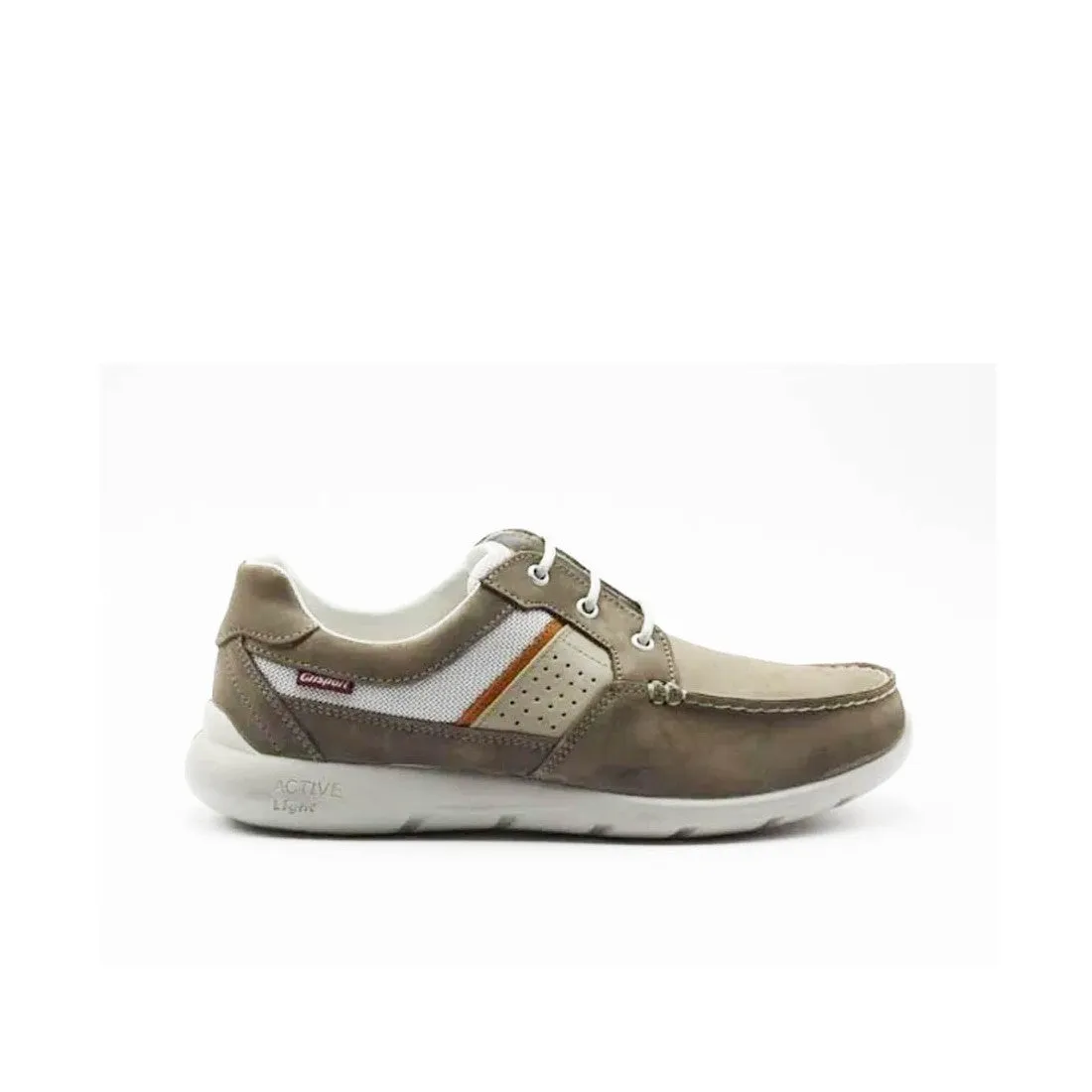 Scarpe Uomo GRISPORT - art. 43900N9 - mocassino casual nabuk beige Visone