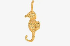 Seahorse Charm Wholesale 14K Gold, Solid 14K Gold, G141