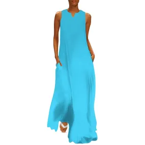 Sleeveless Long Dress (GQ) Long dress