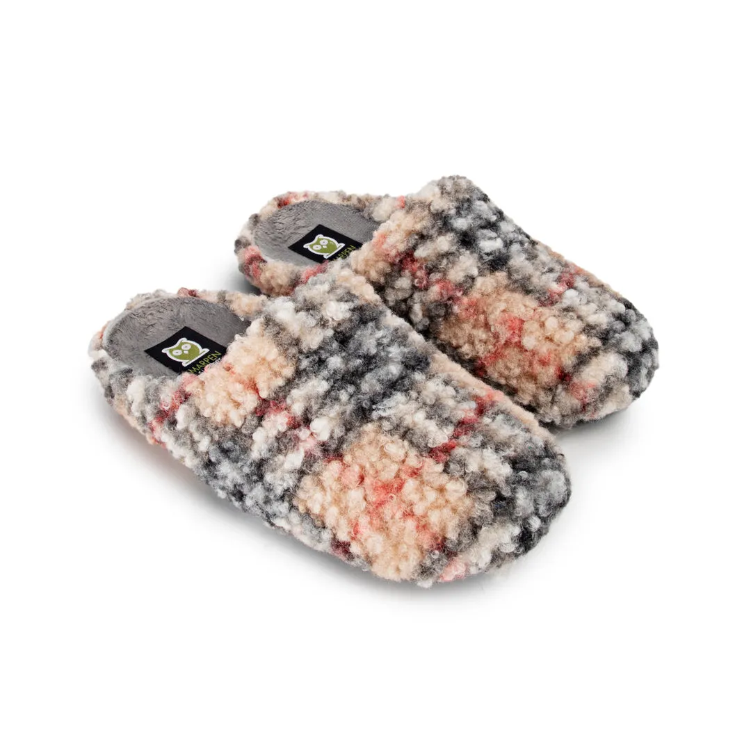 Slippers Glasgow Wool Gris-Beig