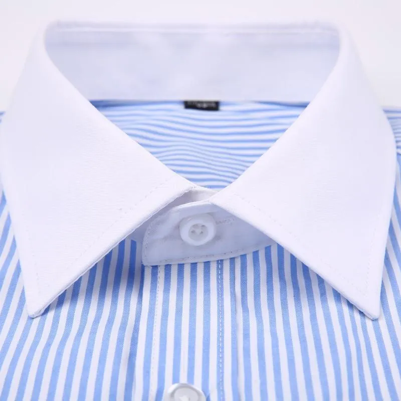 Striped Dress Shirt For Men