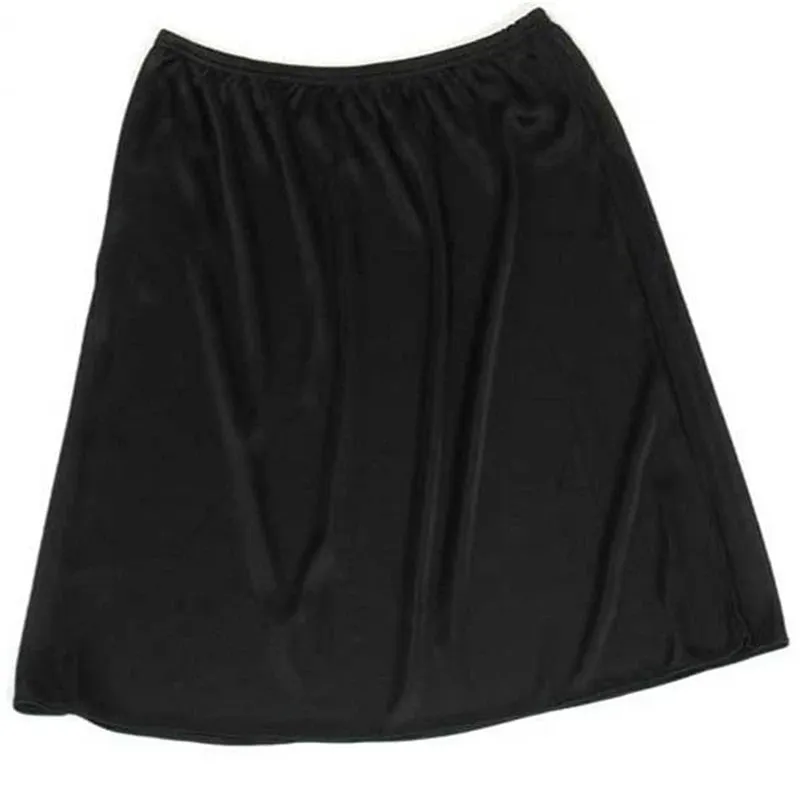 Summer Slips Women'S Casual Mini Skirts Ladies Basic Skirt Under Dress Loose Half Slips Petticoat Underskirt Vestidos