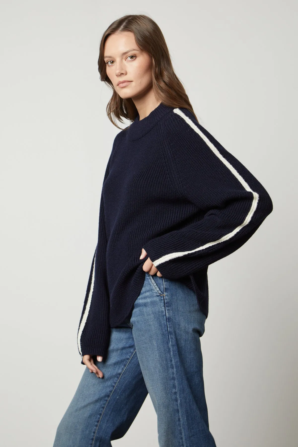 TEAGAN MOCK NECK SWEATER