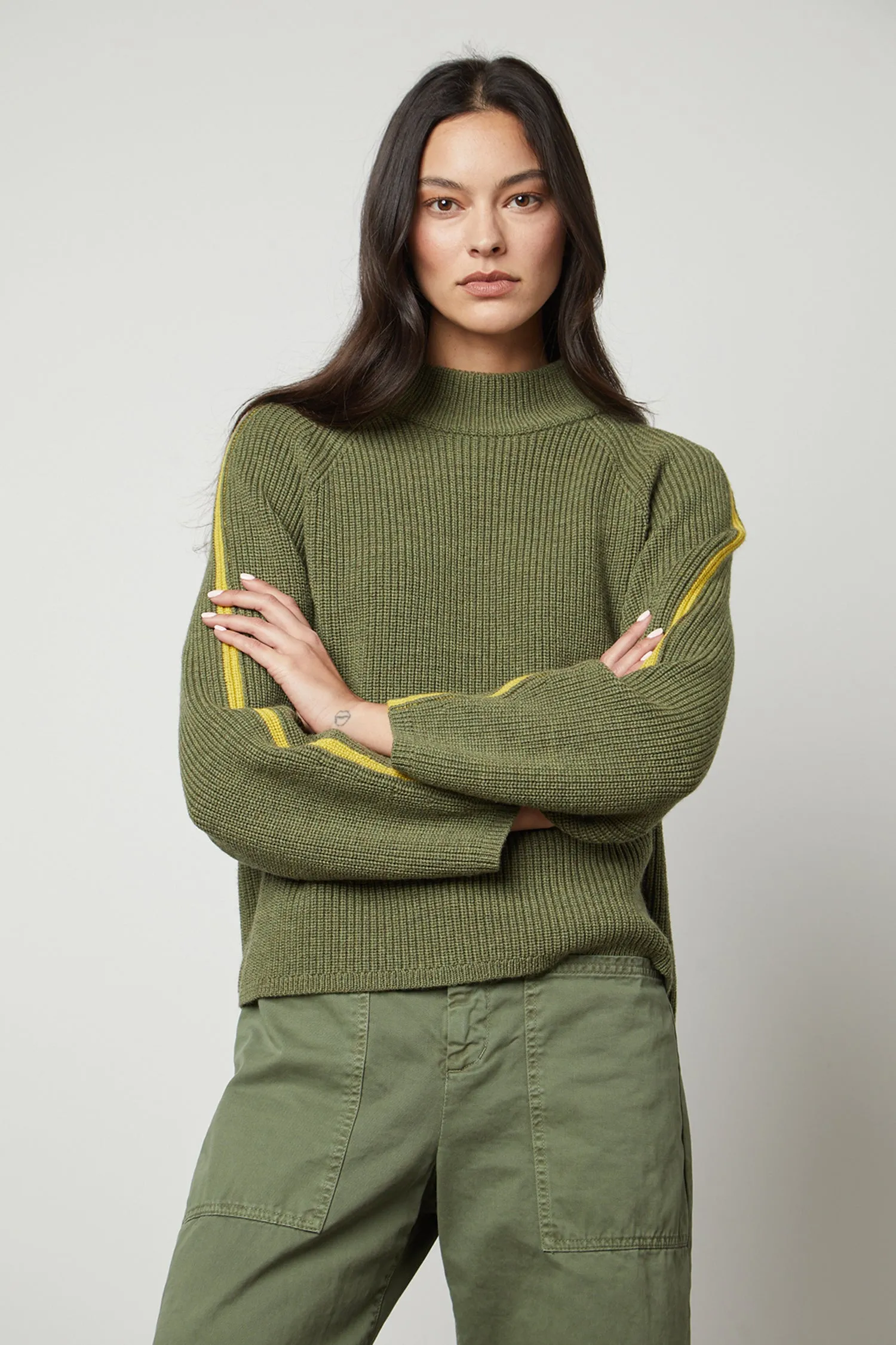 TEAGAN MOCK NECK SWEATER