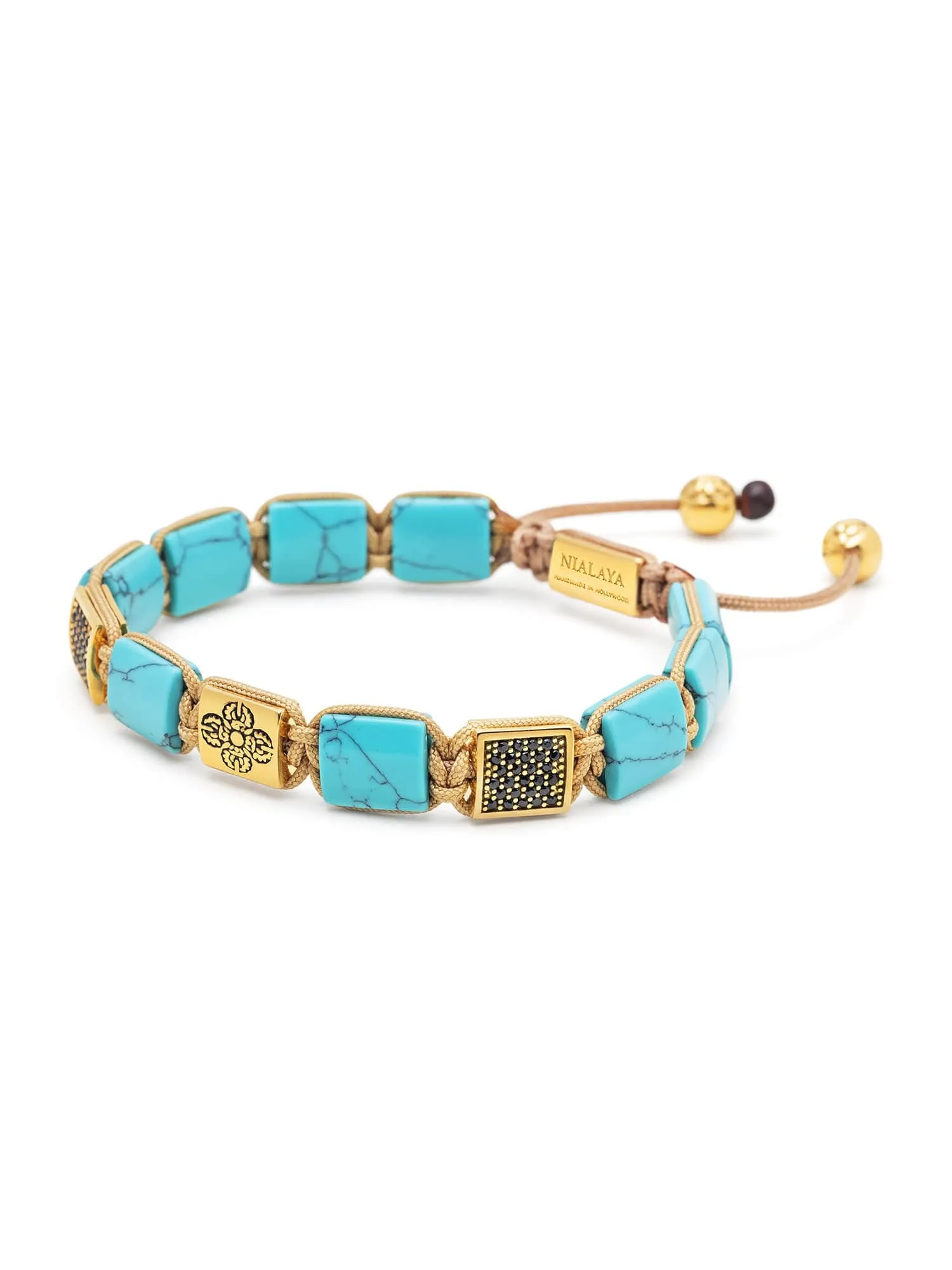 The Dorje Flatbead Collection - Turquoise and Gold