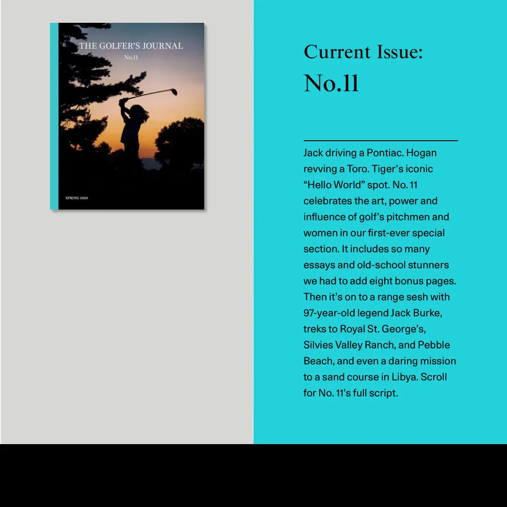 The Golfers Journal No. 11