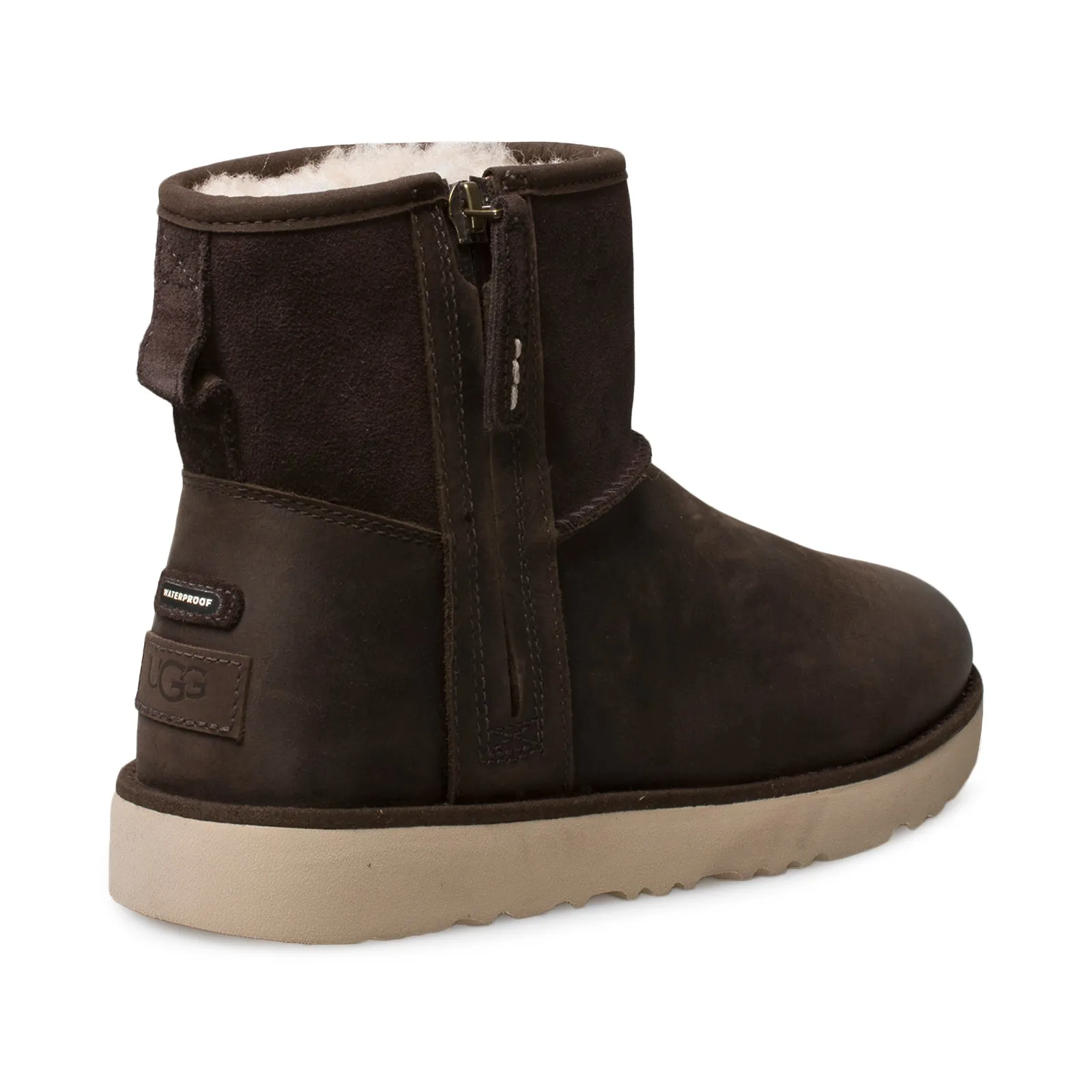 UGG Classic Mini Zip Waterproof Stout Boots - Men's