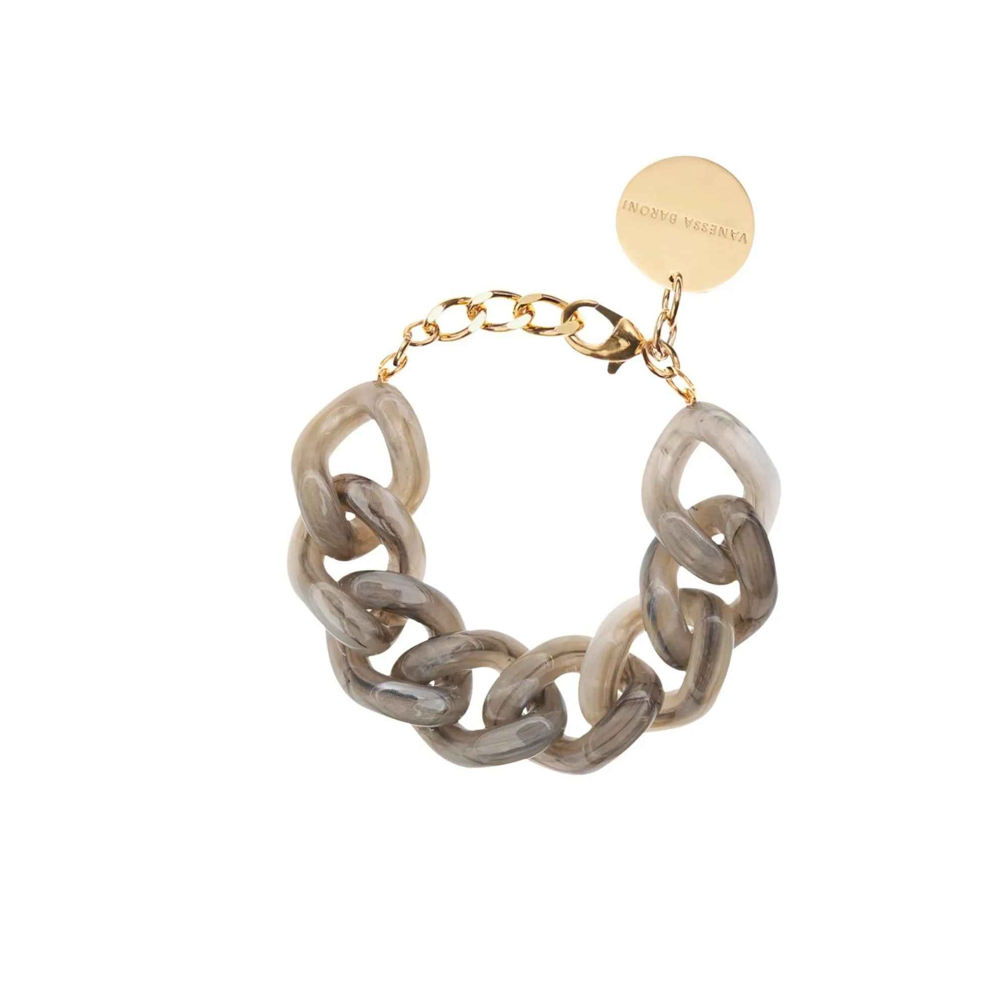 Vanessa Baroni Great Marble Grey Bracelet