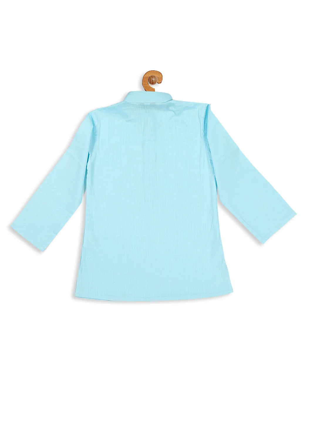 VASTRAMAY Boy's Blue Kurta