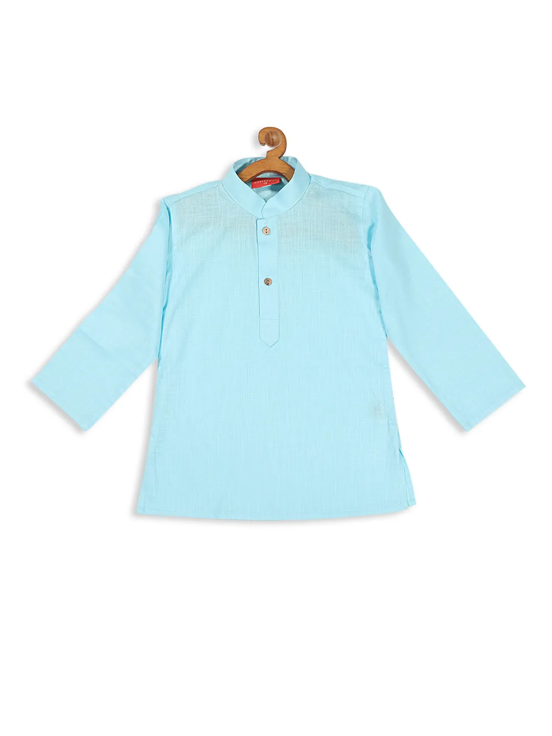 VASTRAMAY Boy's Blue Kurta